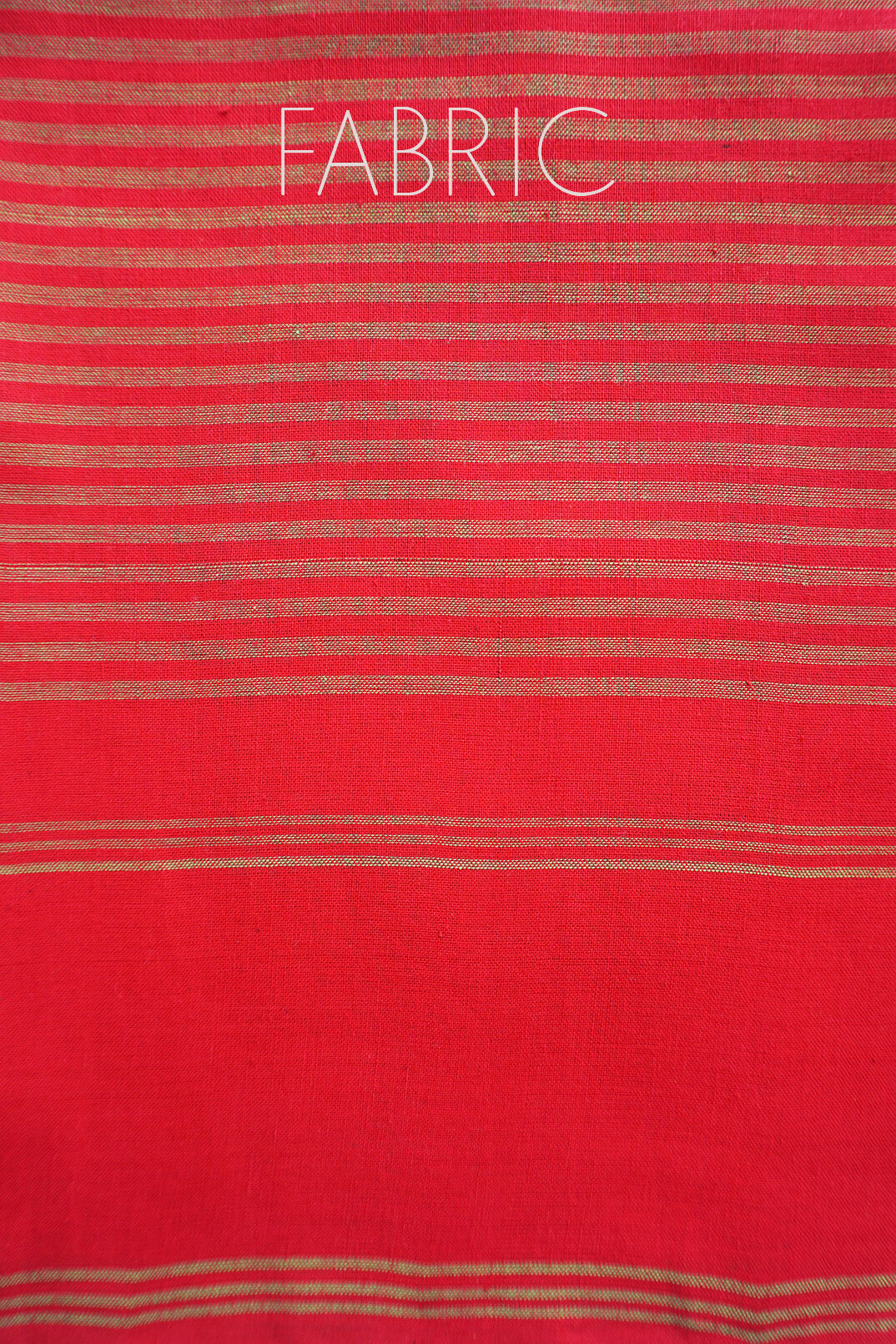 Tomato pink and green striped handloom Chettinad cotton saree | Niram Neela