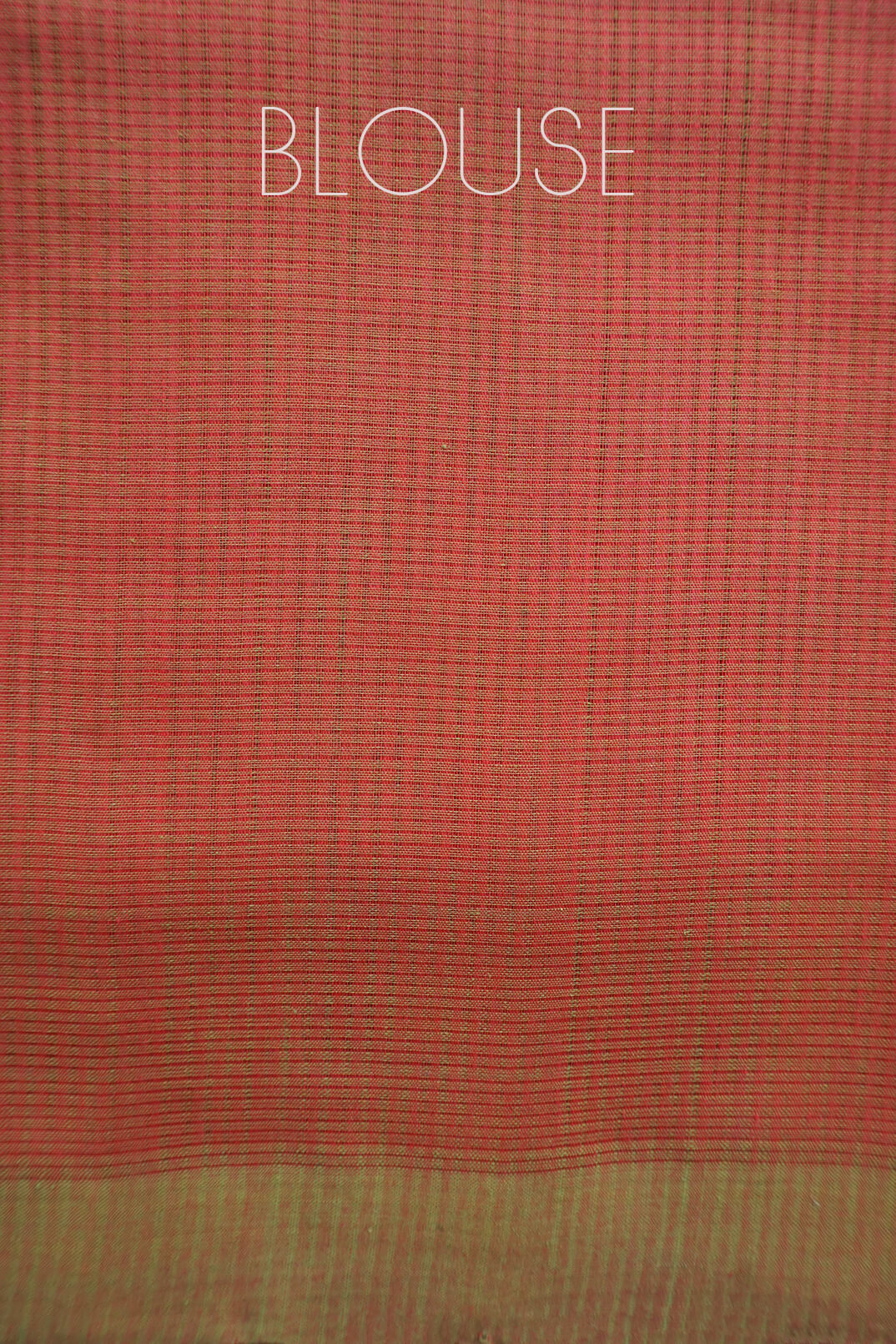 Brown and olive Mangalagiri soft cotton saree | Niram Neela