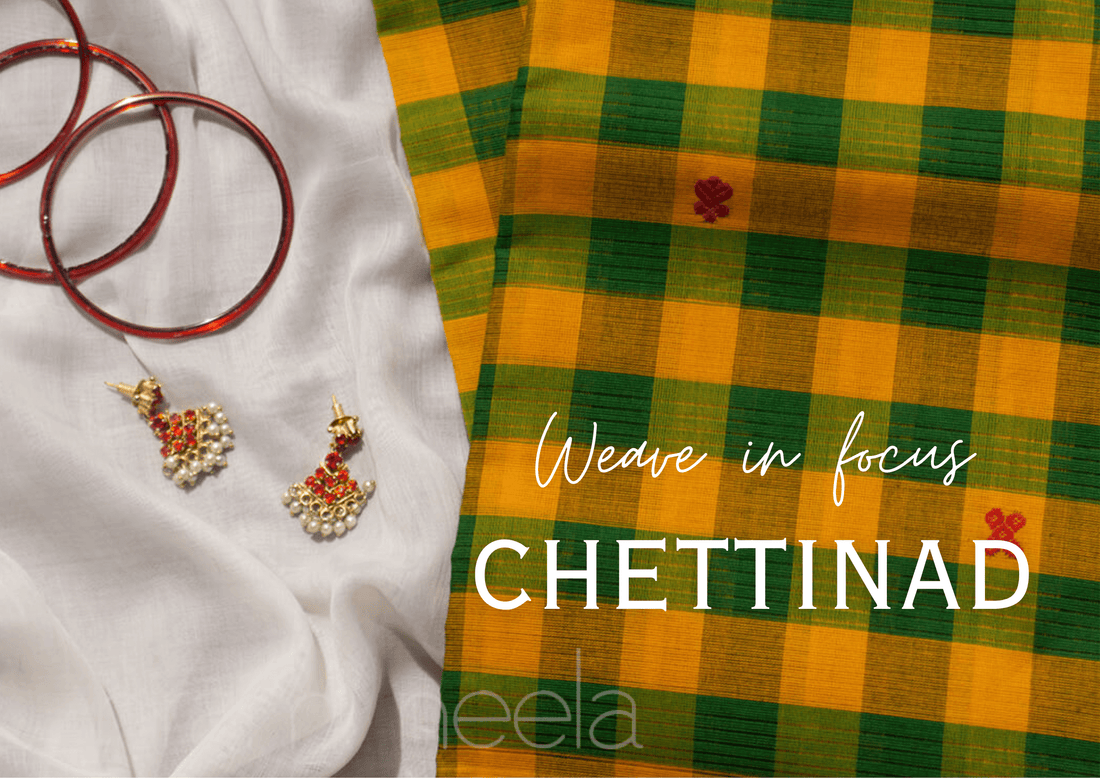 Weave in focus- Chettinad sarees from Niram Neela