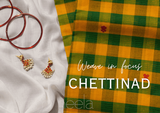 Weave in focus- Chettinad sarees from Niram Neela