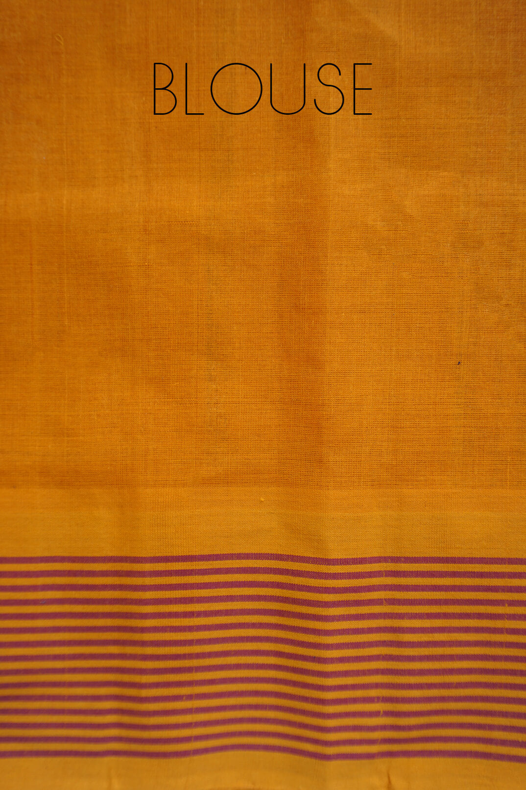 Navy blue and turmeric yellow check Godavari cotton saree | Niram Neela