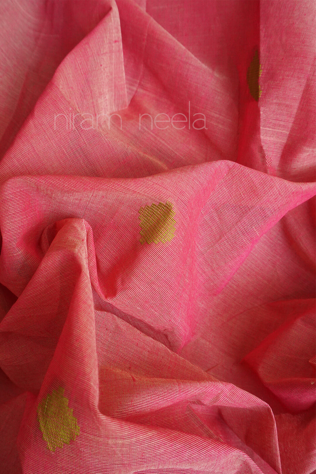 Onion pink and green Kovai cotton saree | Niram Neela