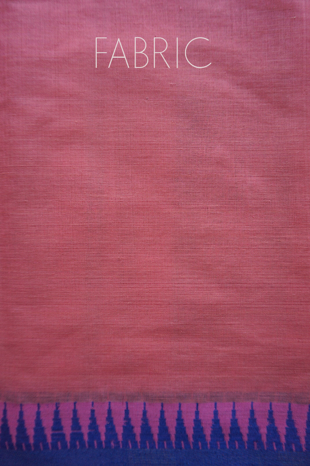 Soft Pink and blue Begumpuri cotton saree | Niram Neela