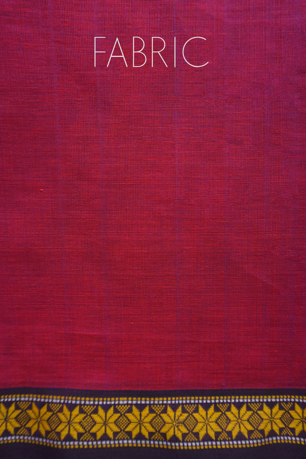 Magenta pink and red Begumpuri cotton saree | Niram Neela