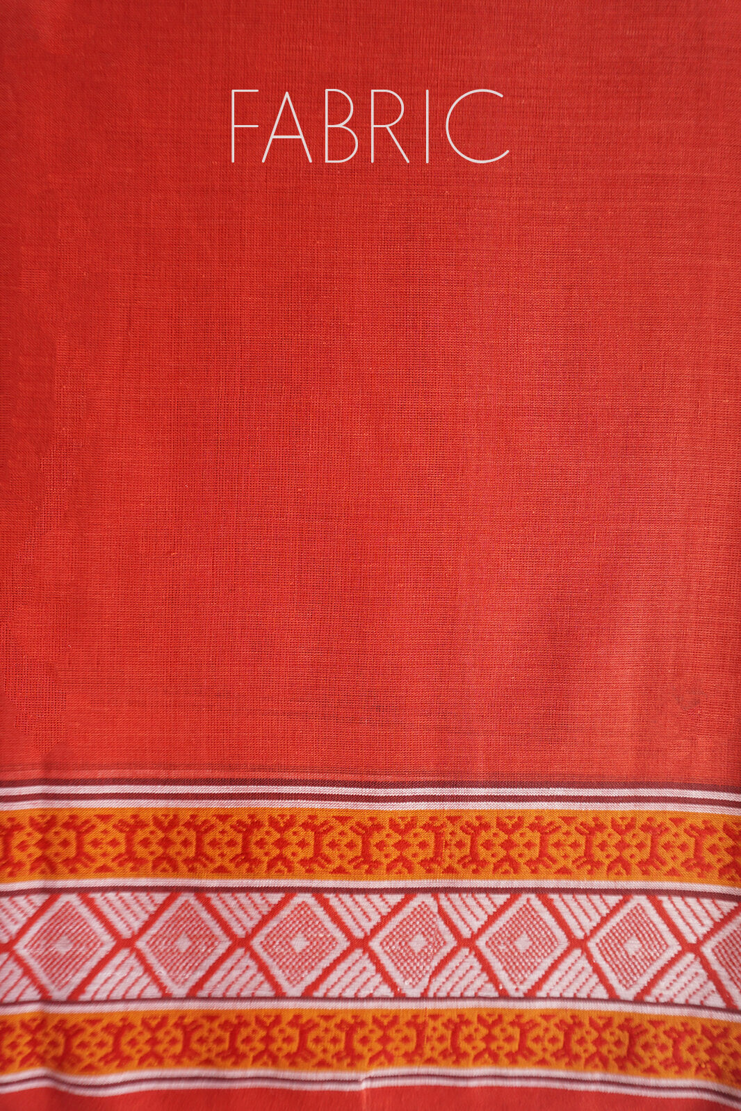 Brown and white Begumpuri cotton saree - Niram Neela