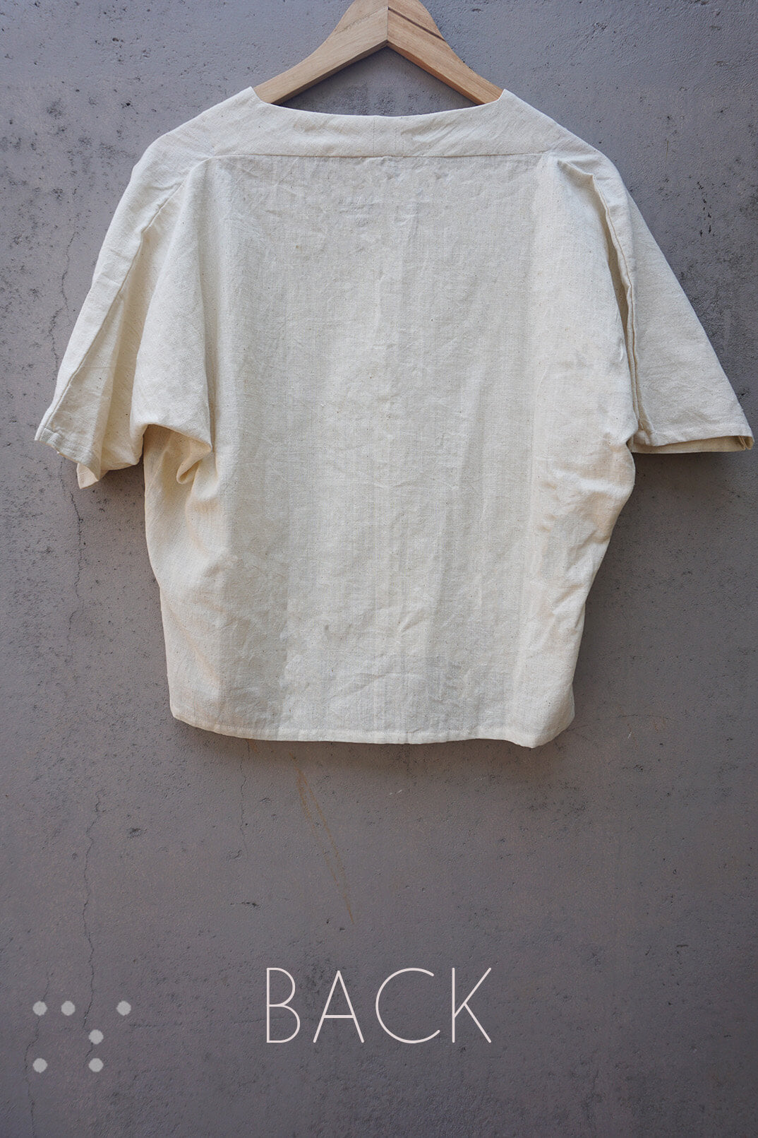 Cream top in display | Braille by Niram Neela