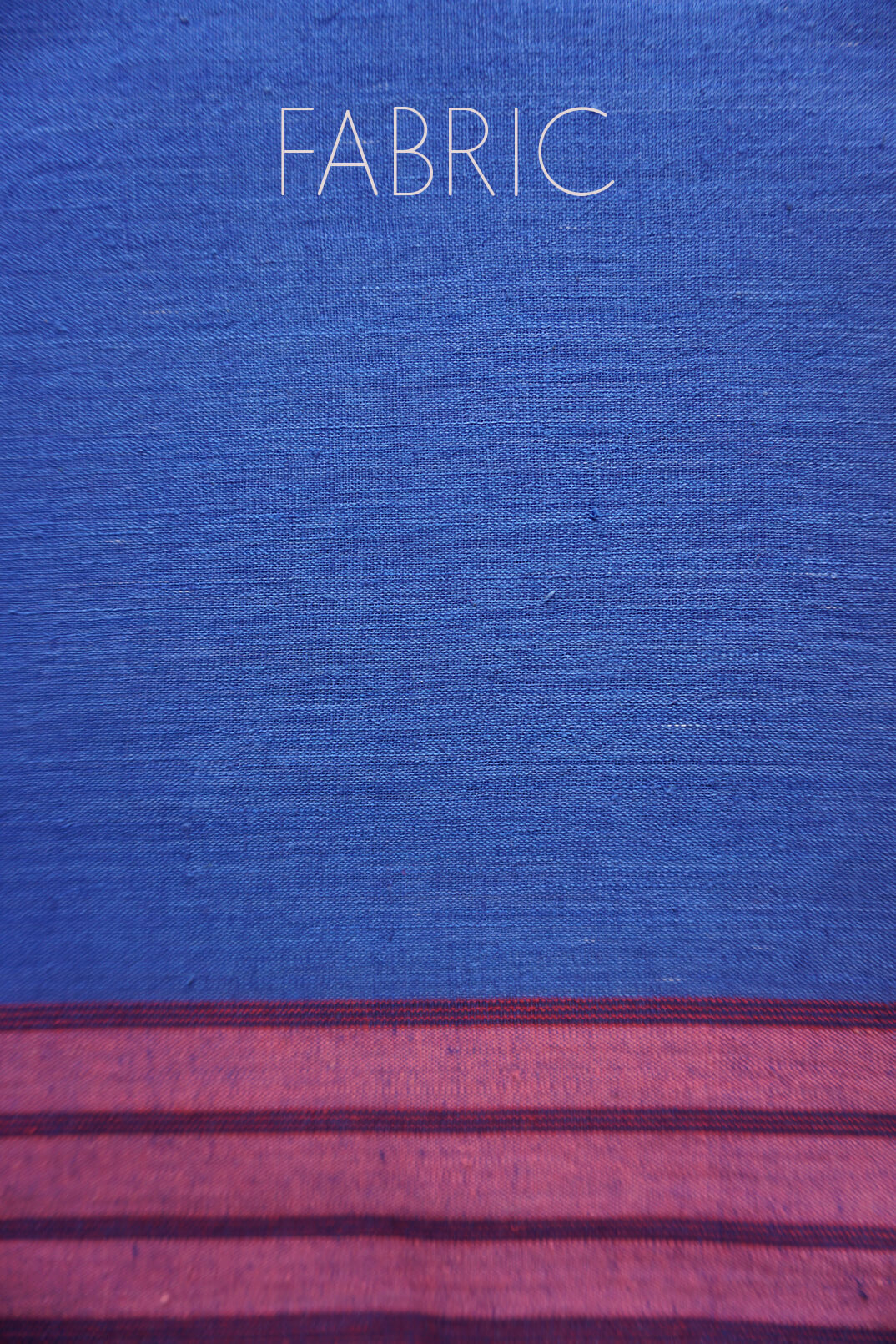Blue and pink Bengal jamdani cotton saree - Niram Neela
