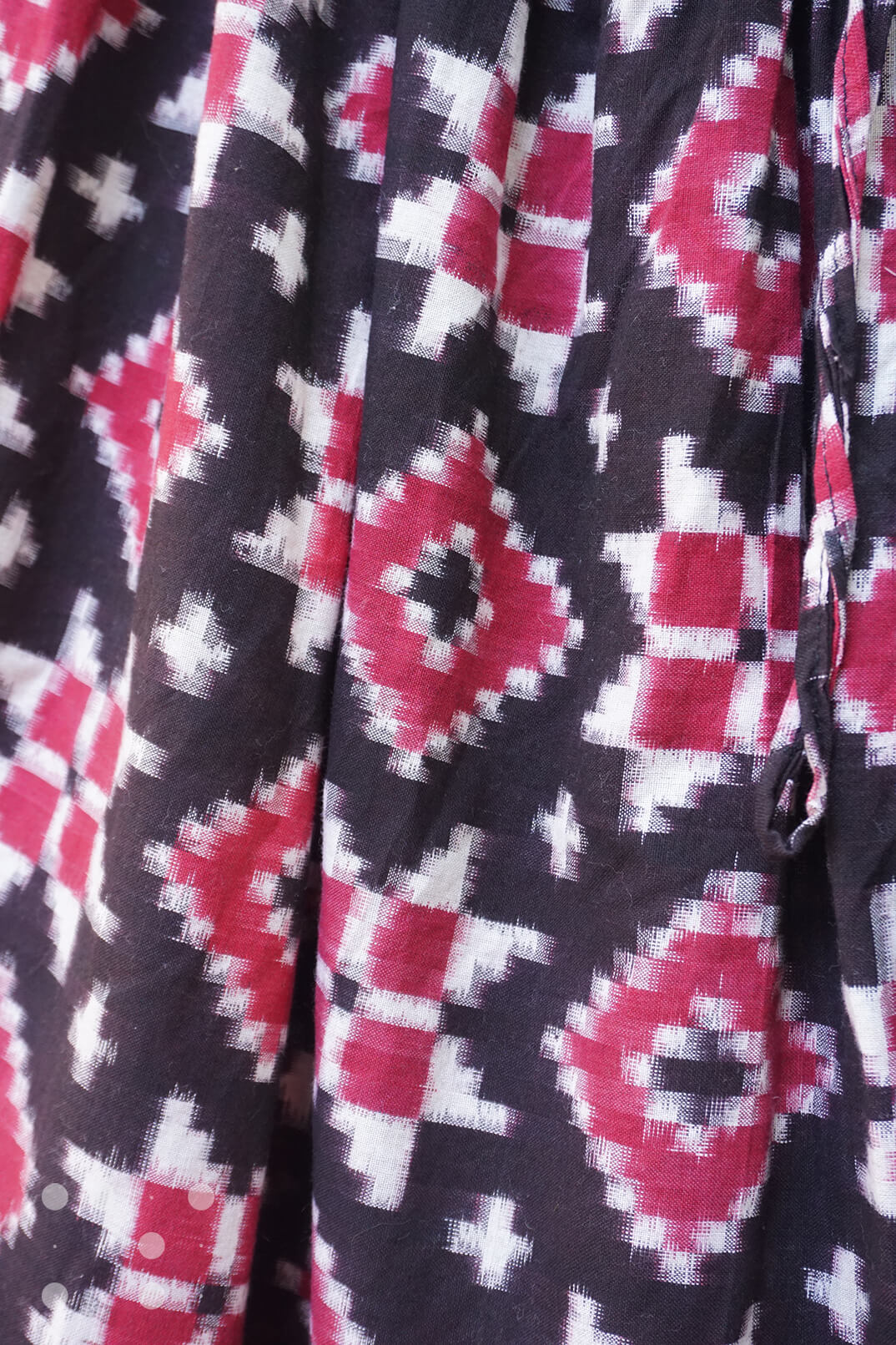 Mini culottes in Telia rumal - Braille by Niram Neela 