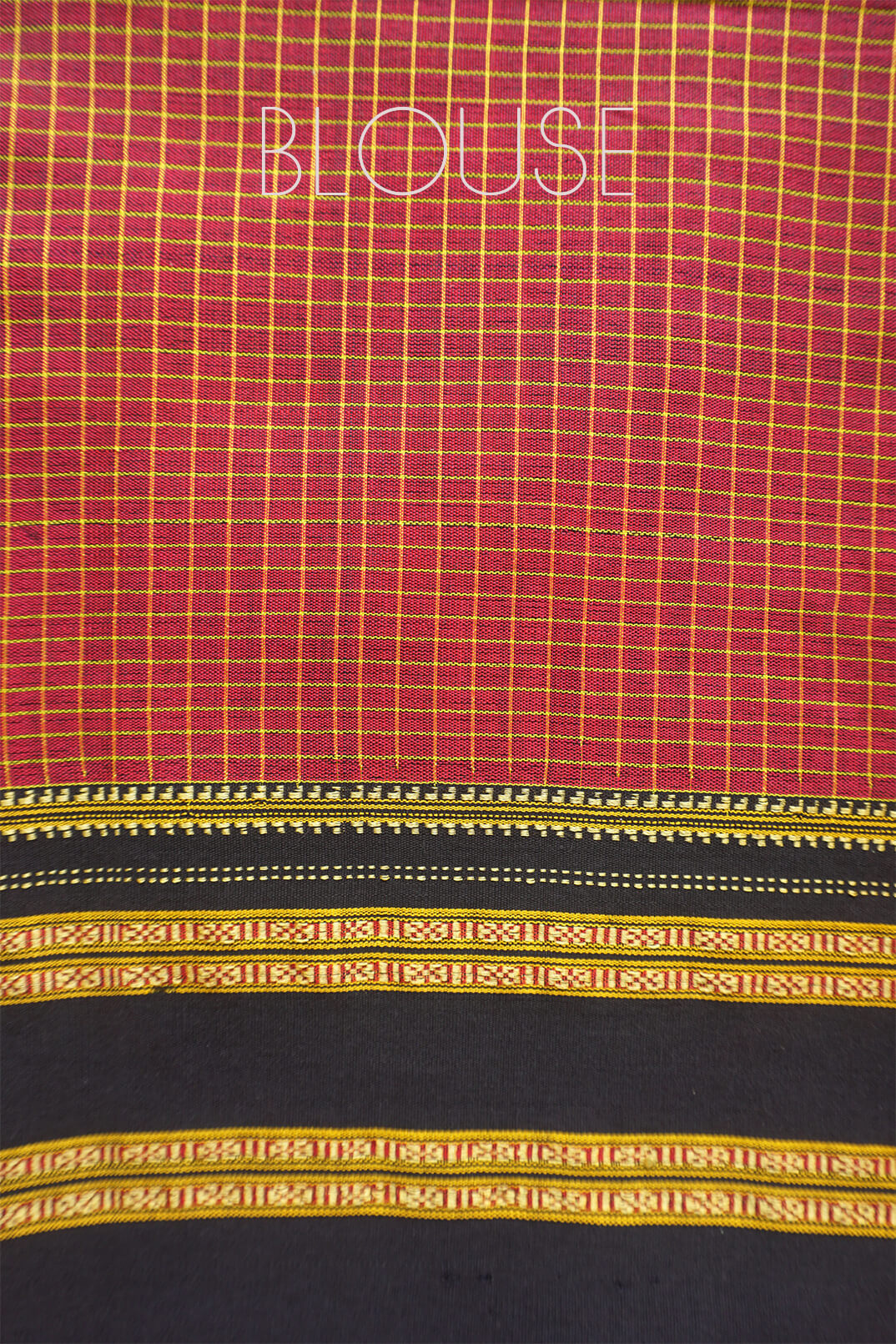 Brown and black Ilkal viscose cotton saree with tope teni pallu | Niram Neela