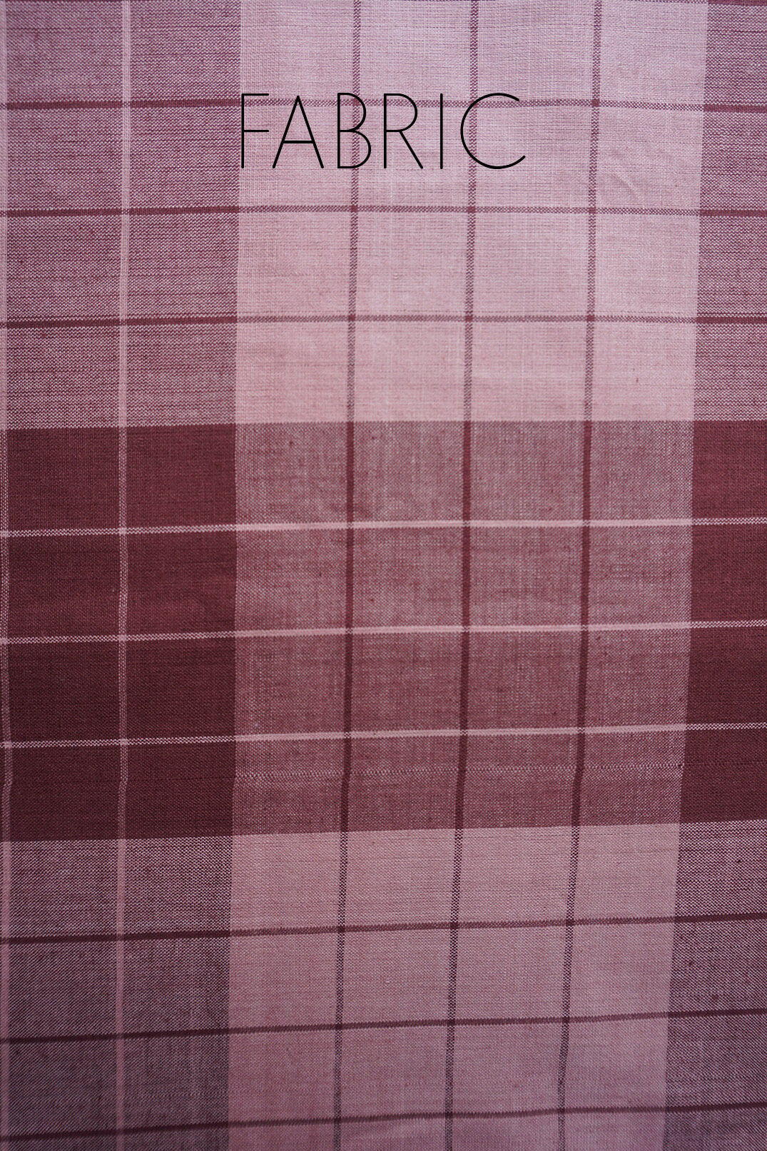 Plaid fabric with a checkered pattern in shades of purple and gray.