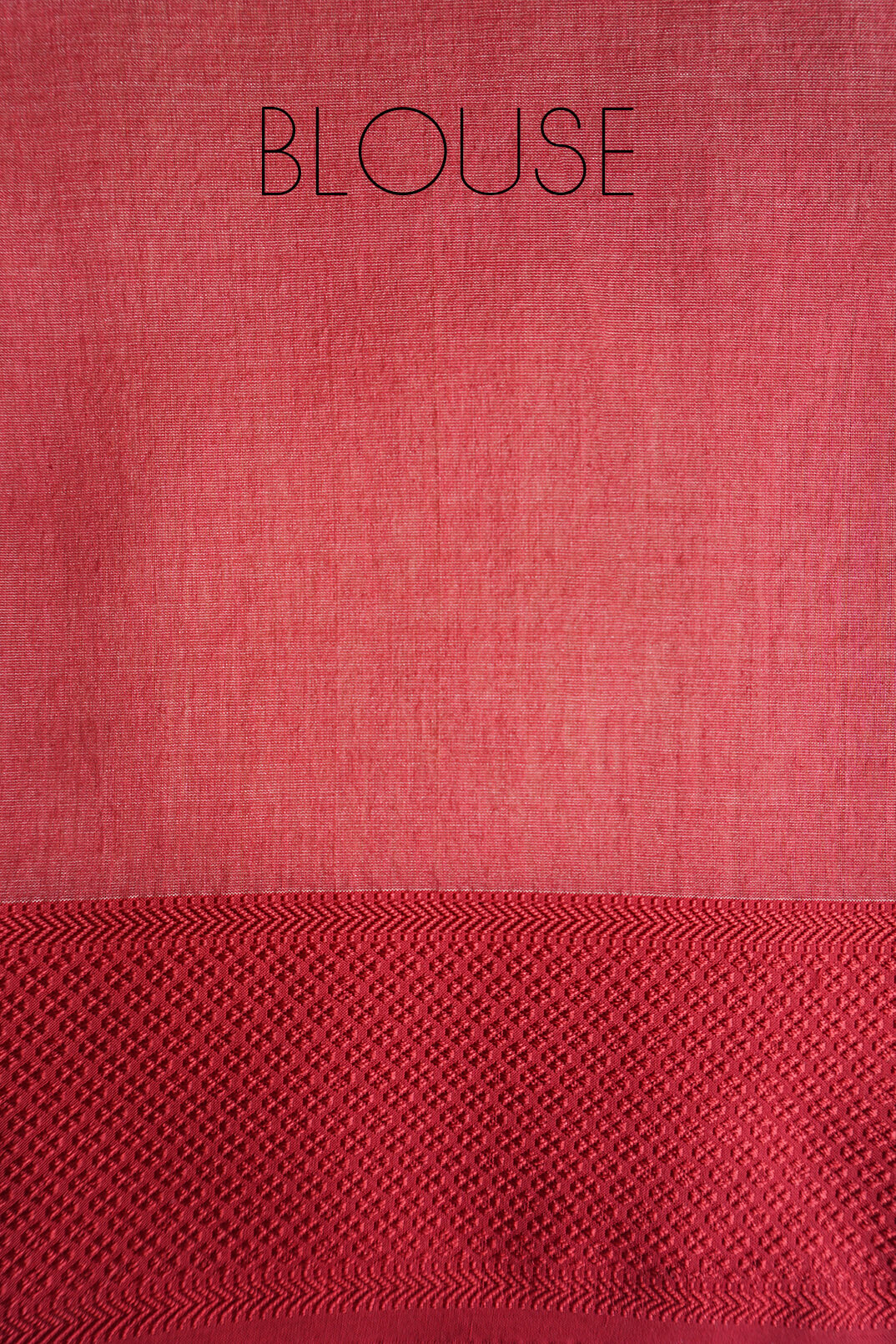 Cream and red Maheshwari silk cotton saree | Workwear sarees by Niram Neela
