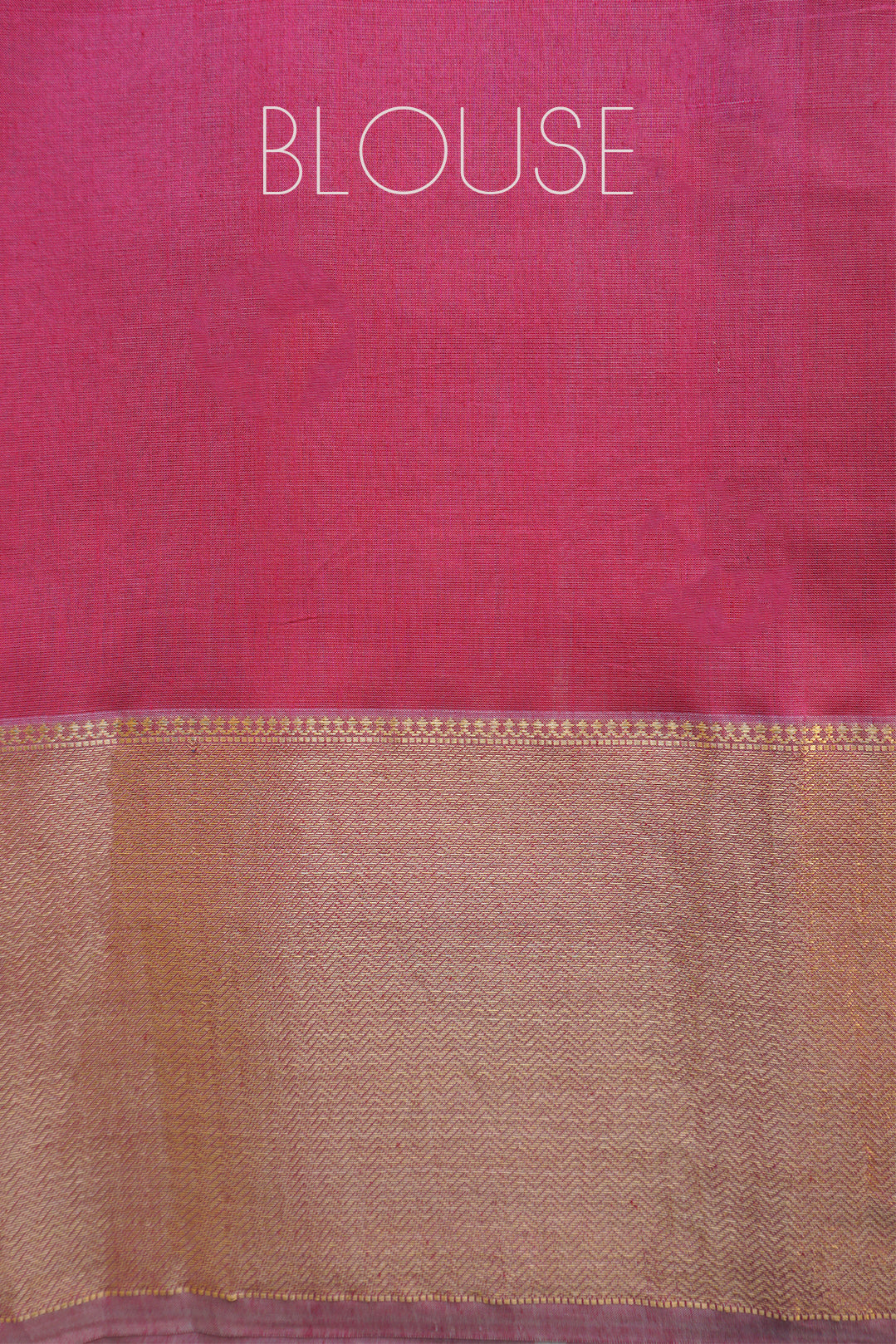 Watermelon pink Maheshwari silk cotton partywear saree from Niram Neela