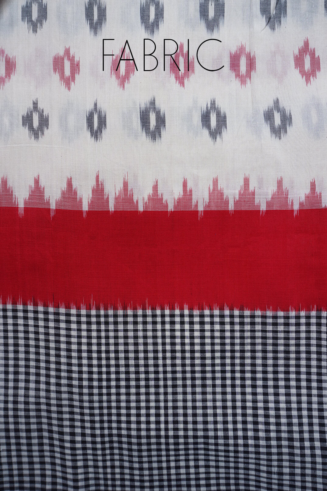 Ivory and yellow Pochampally ikat cotton saree - Niram Neela