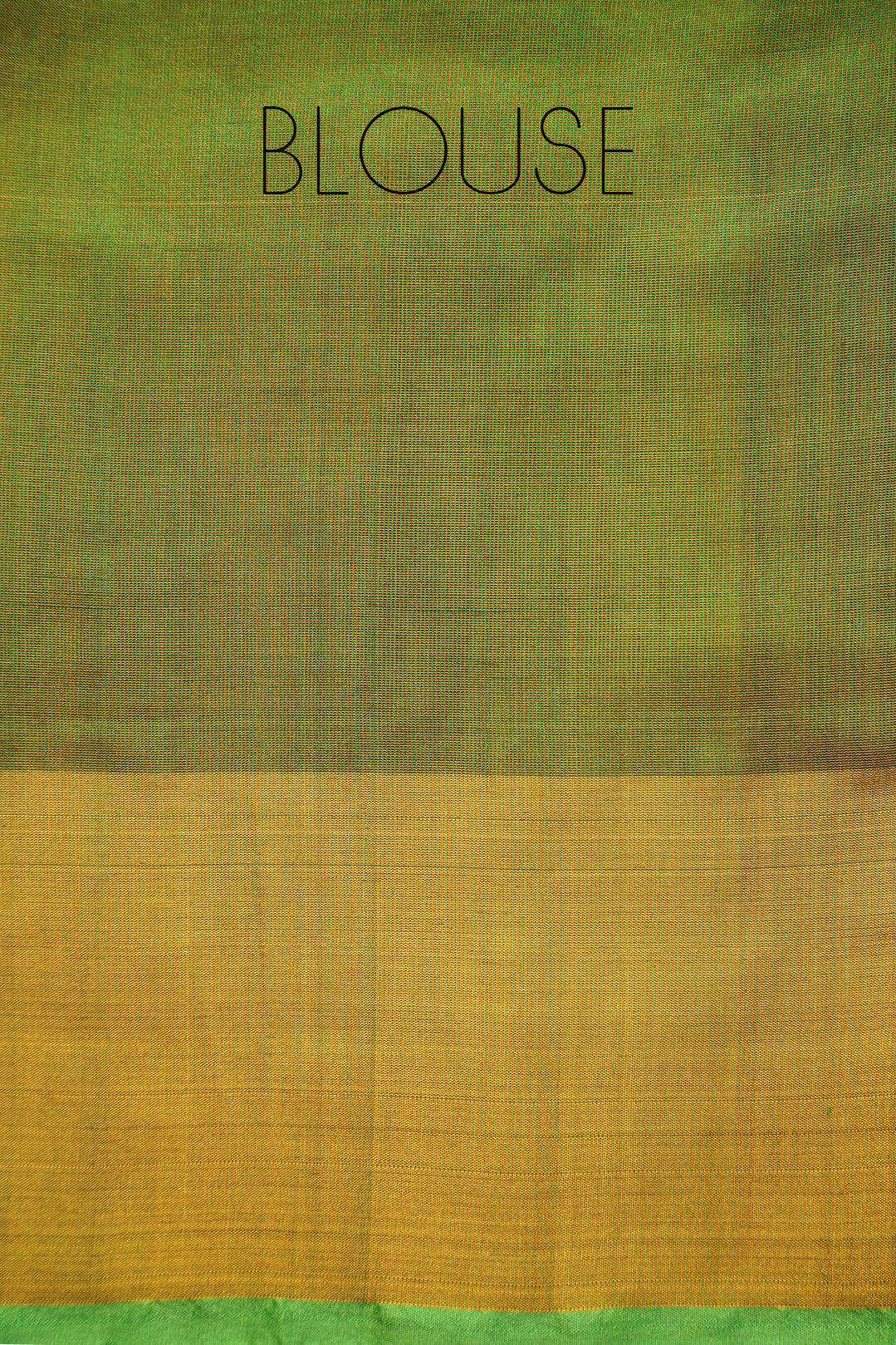 Yellow green and golden Uppada silk tissue saree | Niram Neela