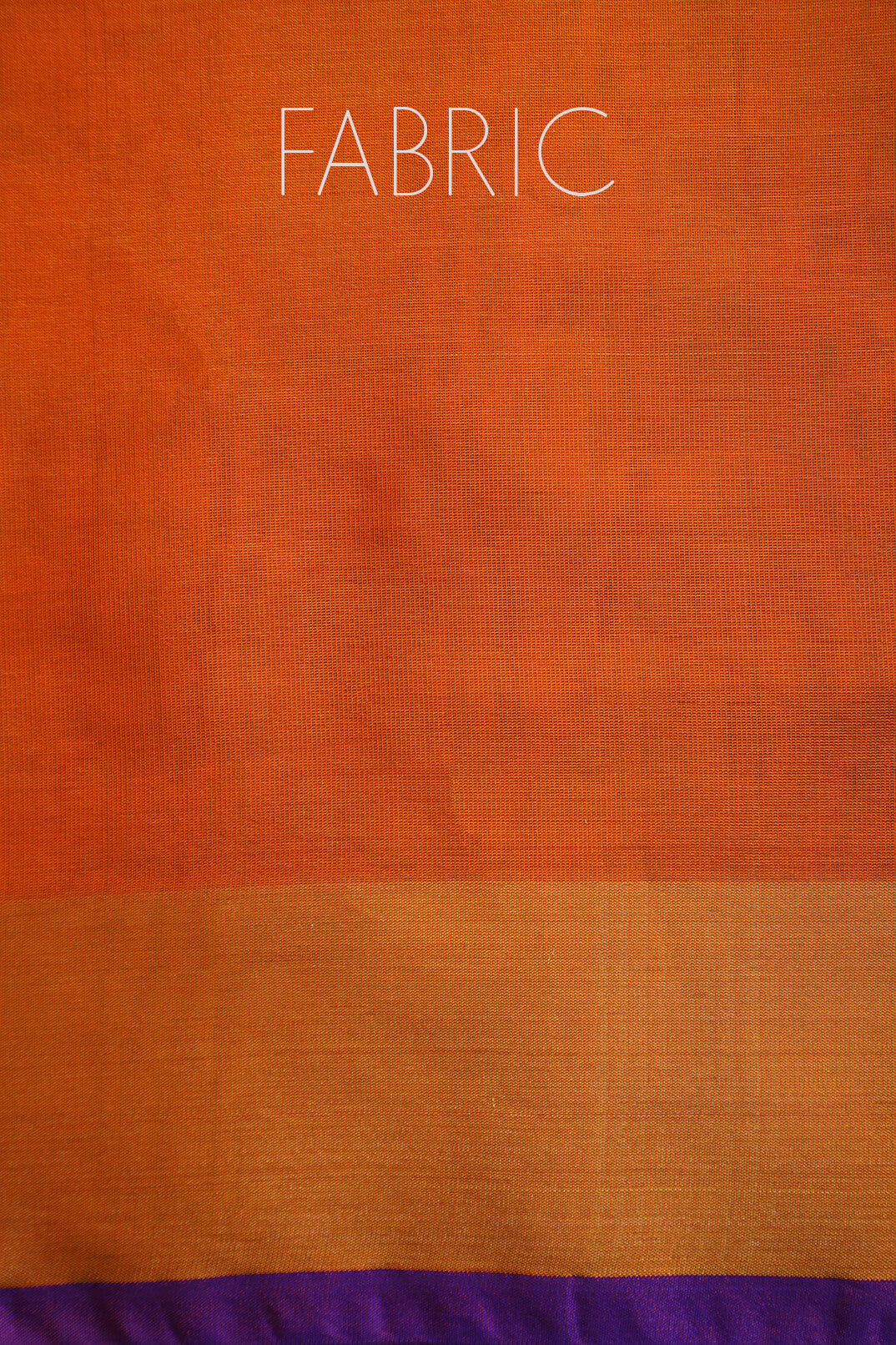 Orange and violet uppada silk tissue saree from Niram Neela